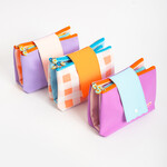 Organizador Fw Color Block 201418 Violeta/celeste 15X20X7,5